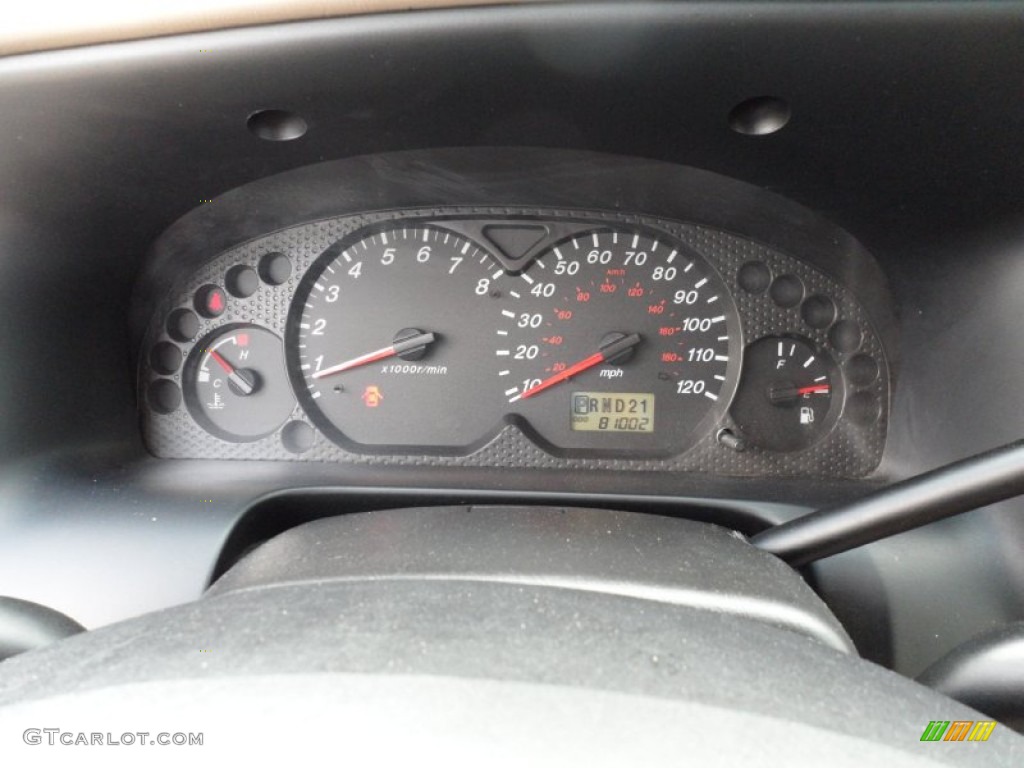 2002 Mazda Tribute LX V6 Gauges Photo #49949294