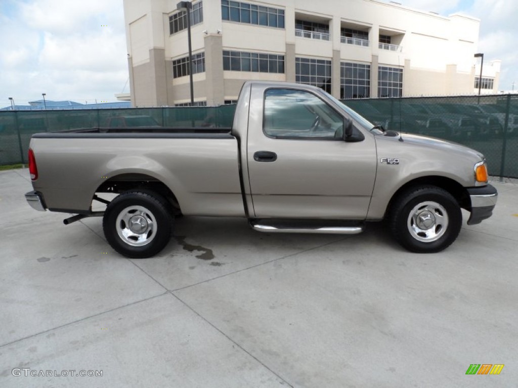 Arizona Beige Metallic 2004 Ford F150 XL Heritage Regular Cab Exterior Photo #49949525