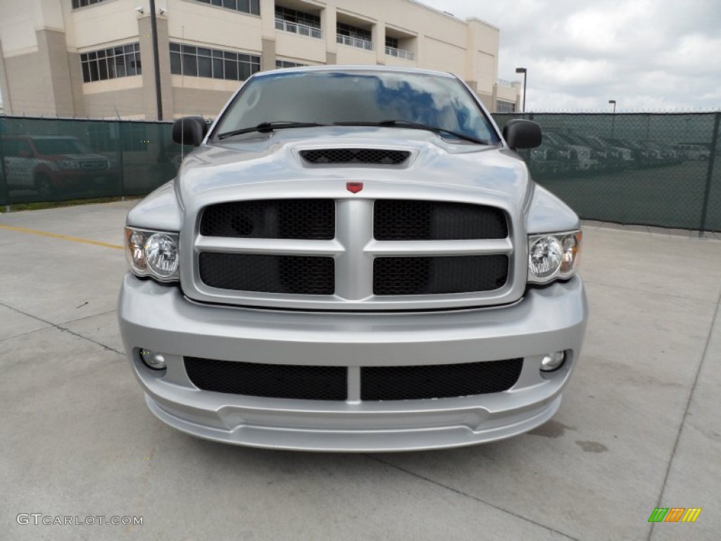 Bright Silver Metallic 2005 Dodge Ram 1500 SRT-10 Regular Cab Exterior Photo #49949663