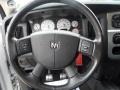Dark Slate Gray 2005 Dodge Ram 1500 SRT-10 Regular Cab Steering Wheel