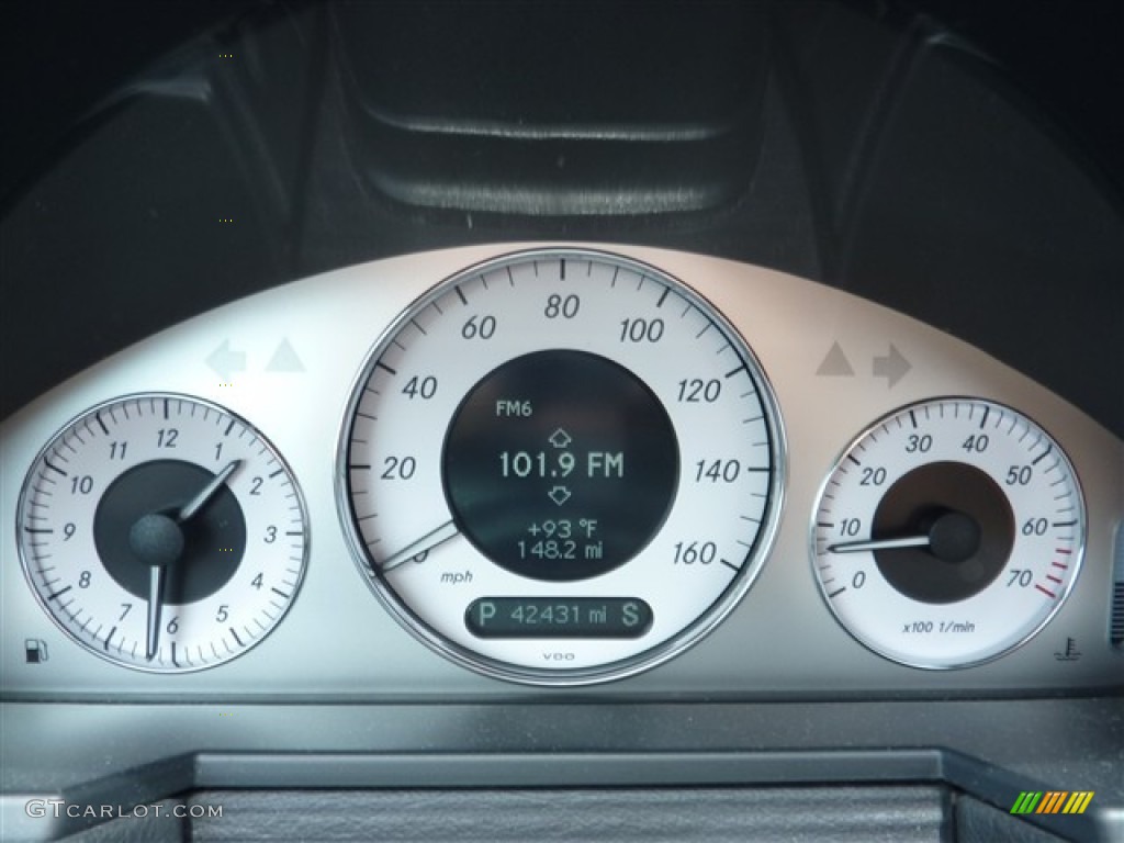 2007 Mercedes-Benz E 550 4Matic Sedan Gauges Photo #49951445