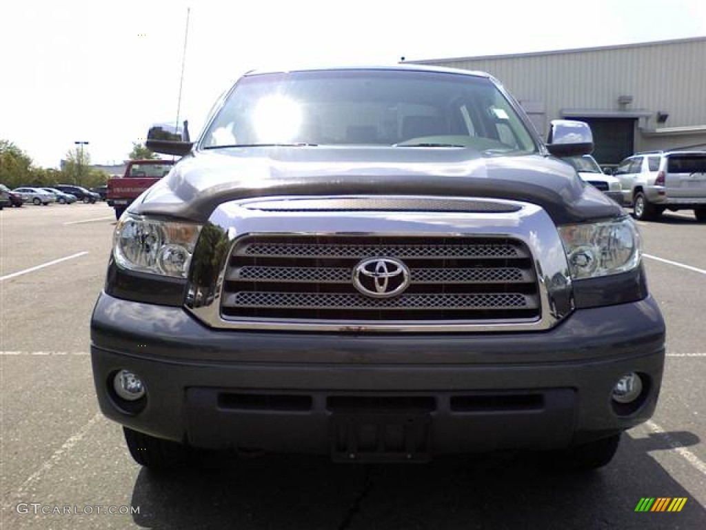 2007 Tundra Limited CrewMax 4x4 - Slate Metallic / Graphite Gray photo #2