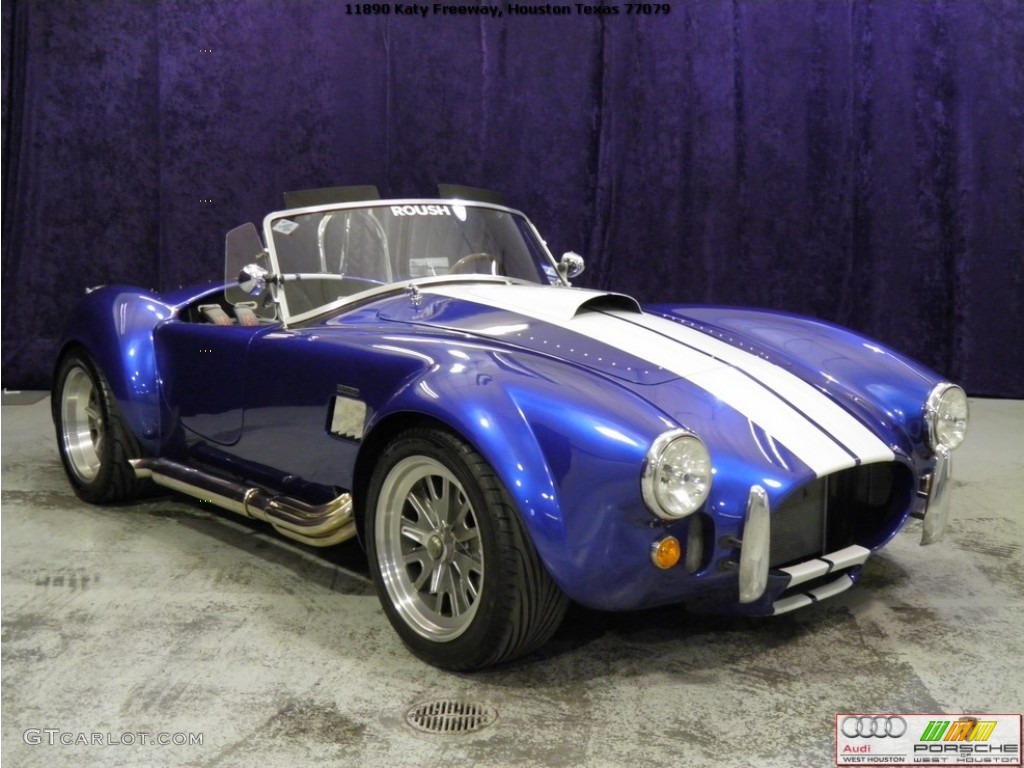 1965 Cobra Backdraft Roadster Replica - Viper Blue / Black photo #3