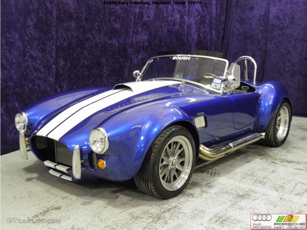 1965 Cobra Backdraft Roadster Replica - Viper Blue / Black photo #4