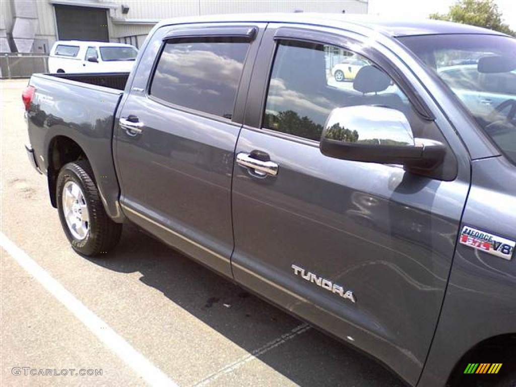 2007 Tundra Limited CrewMax 4x4 - Slate Metallic / Graphite Gray photo #20