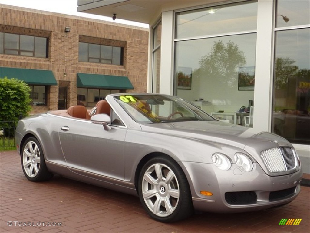 Silver Tempest 2007 Bentley Continental GTC Standard Continental GTC Model Exterior Photo #49952252