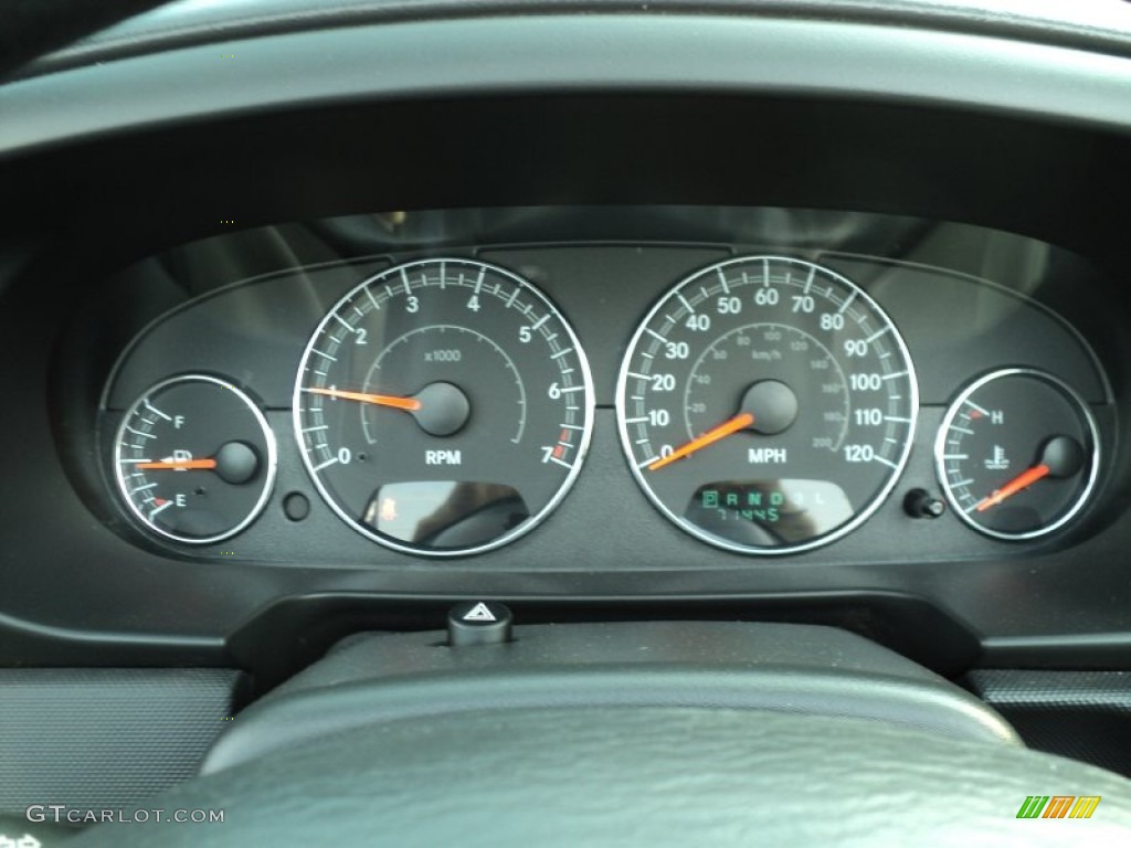 2006 Chrysler Sebring Convertible Gauges Photo #49952279