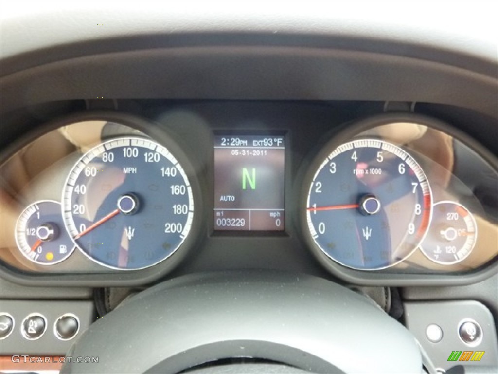 2007 Maserati Quattroporte Executive GT Gauges Photo #49952969