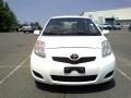 2009 Polar White Toyota Yaris 5 Door Liftback  photo #2