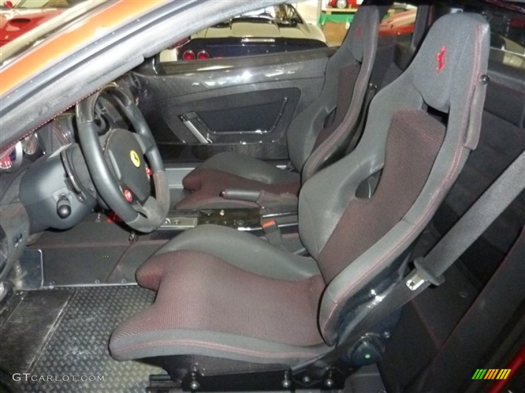 Black Interior 2008 Ferrari F430 Scuderia Coupe Photo #49953383