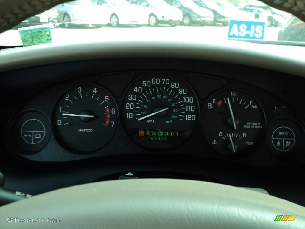 2003 Buick Regal LS Gauges Photo #49953458