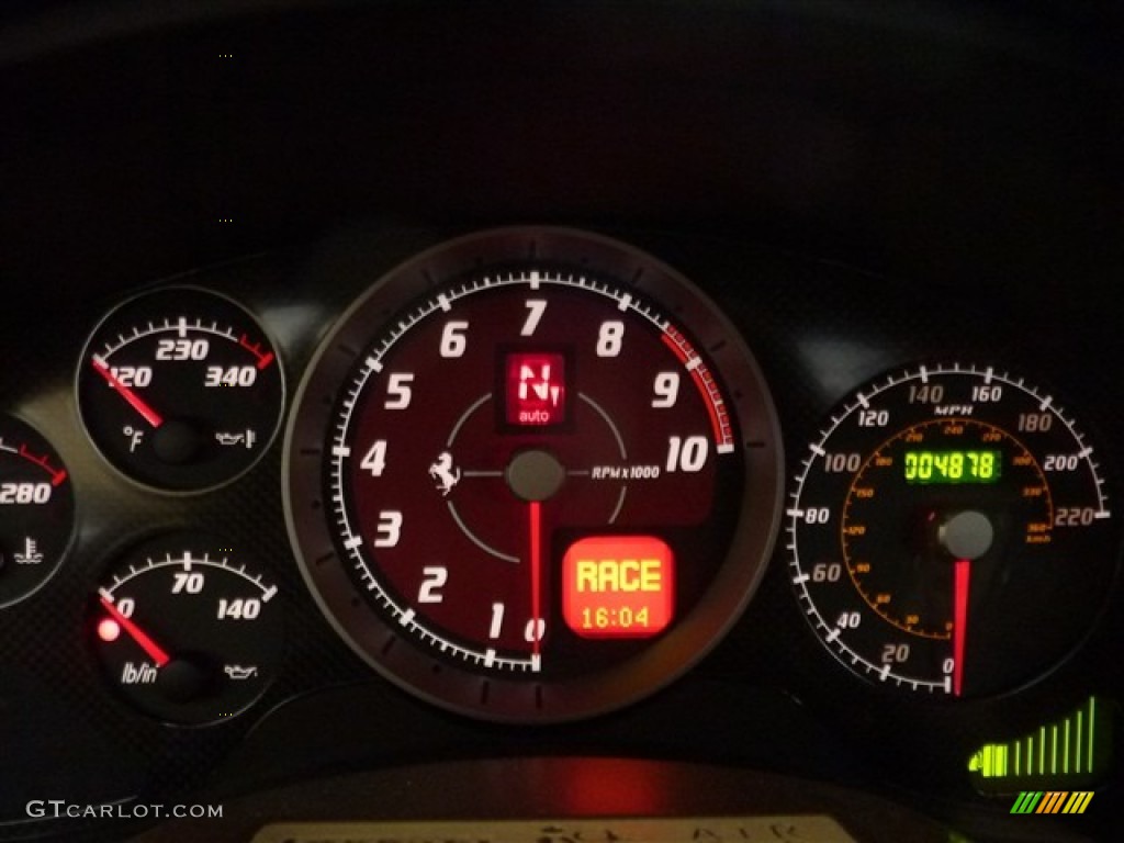 2008 Ferrari F430 Scuderia Coupe Gauges Photo #49953473