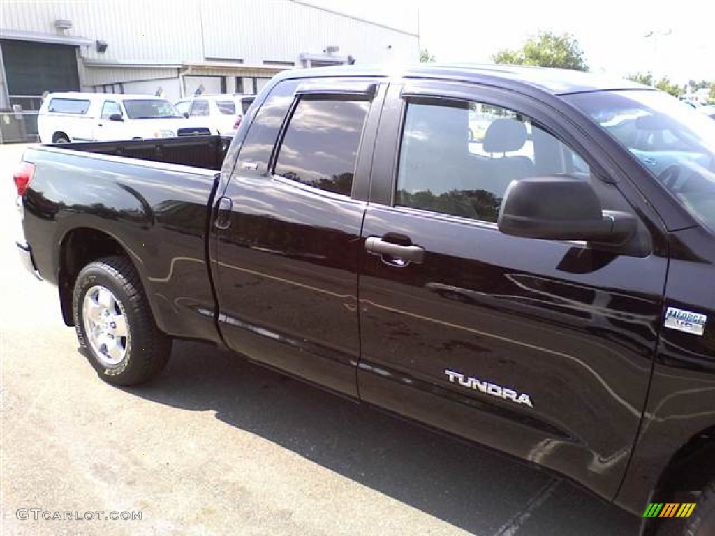 2009 Tundra SR5 Double Cab - Black / Graphite Gray photo #20