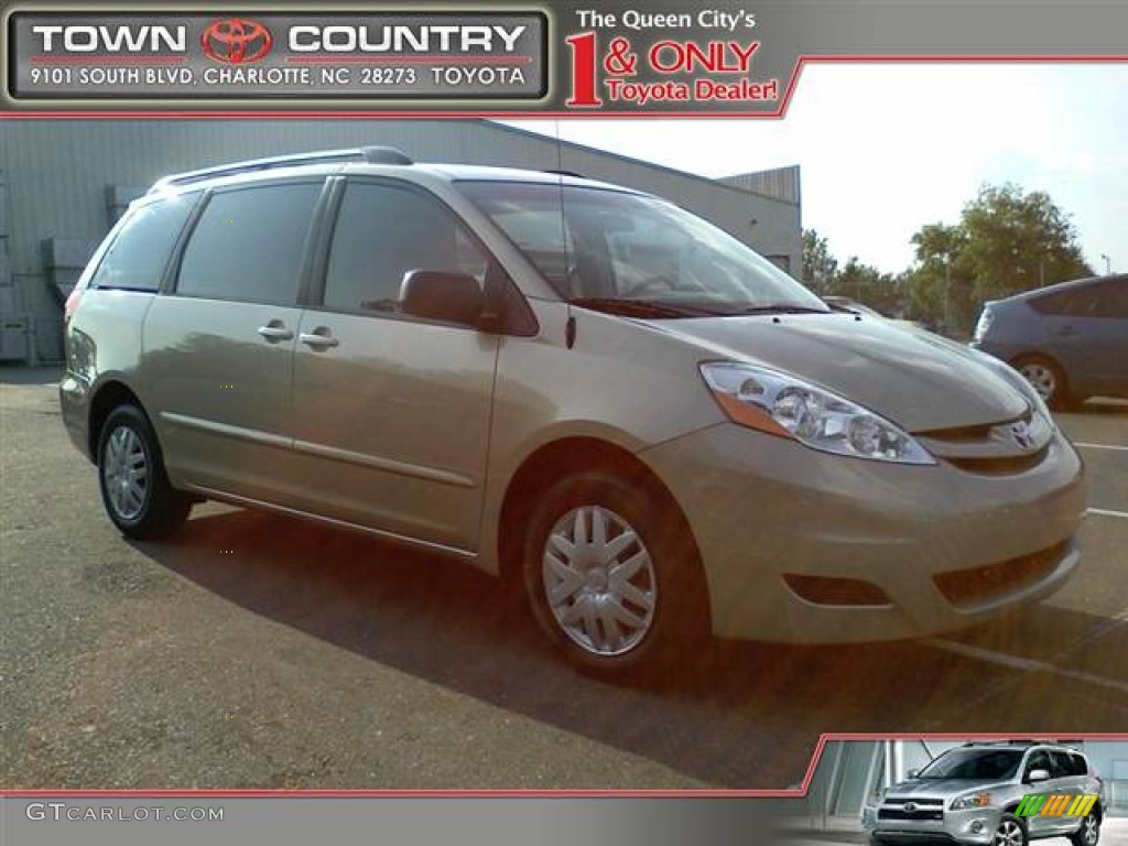 2010 Sienna CE - Desert Sand Mica / Taupe photo #1