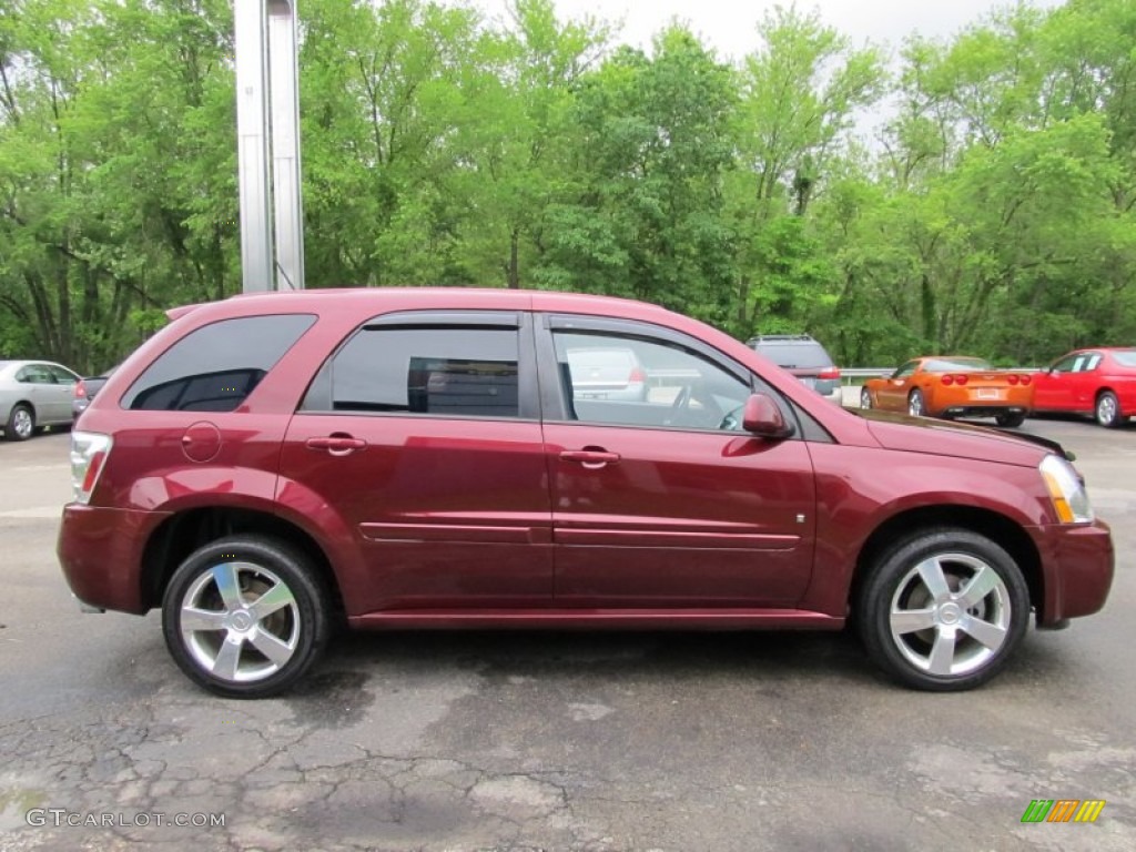 Deep Ruby Red Metallic 2008 Chevrolet Equinox Sport Exterior Photo #49954859