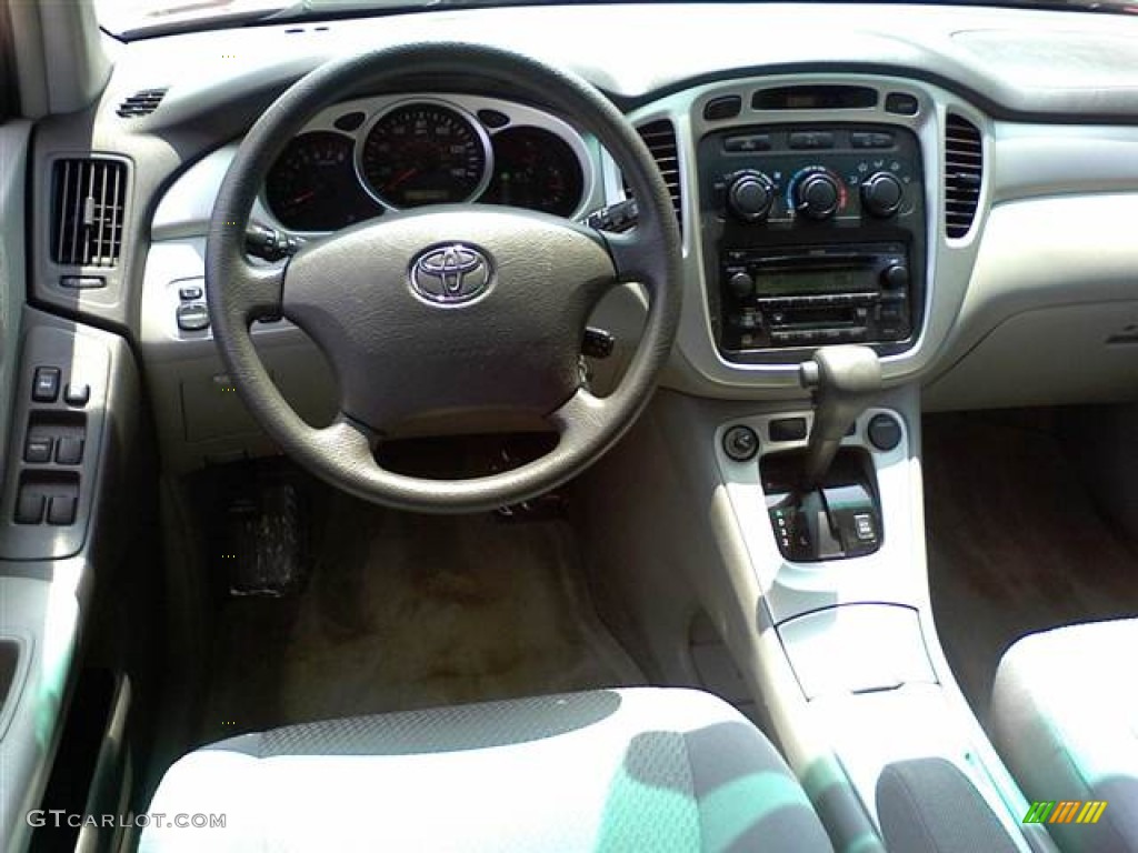 2007 Highlander V6 4WD - Salsa Red Pearl / Ash Gray photo #5