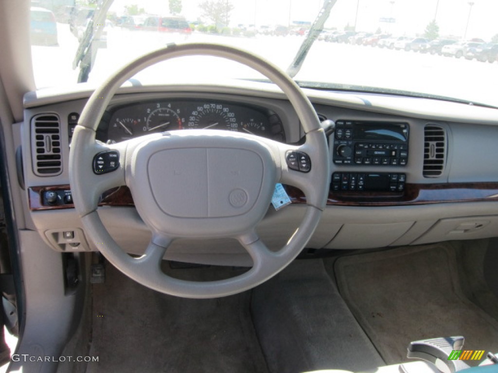 1997 Buick Park Avenue Sedan Medium Gray Dashboard Photo #49955006