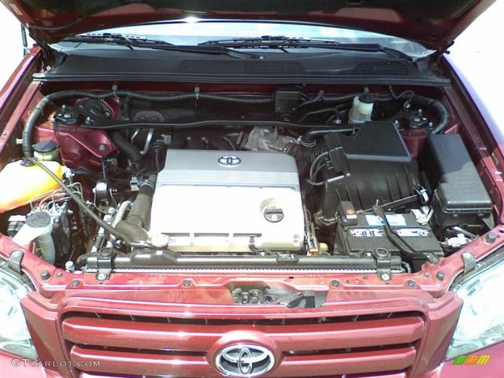 2007 Highlander V6 4WD - Salsa Red Pearl / Ash Gray photo #19
