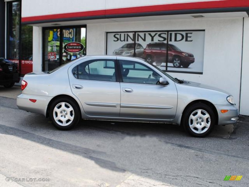 2001 I 30 Sedan - Titanium Metallic / Sage photo #9