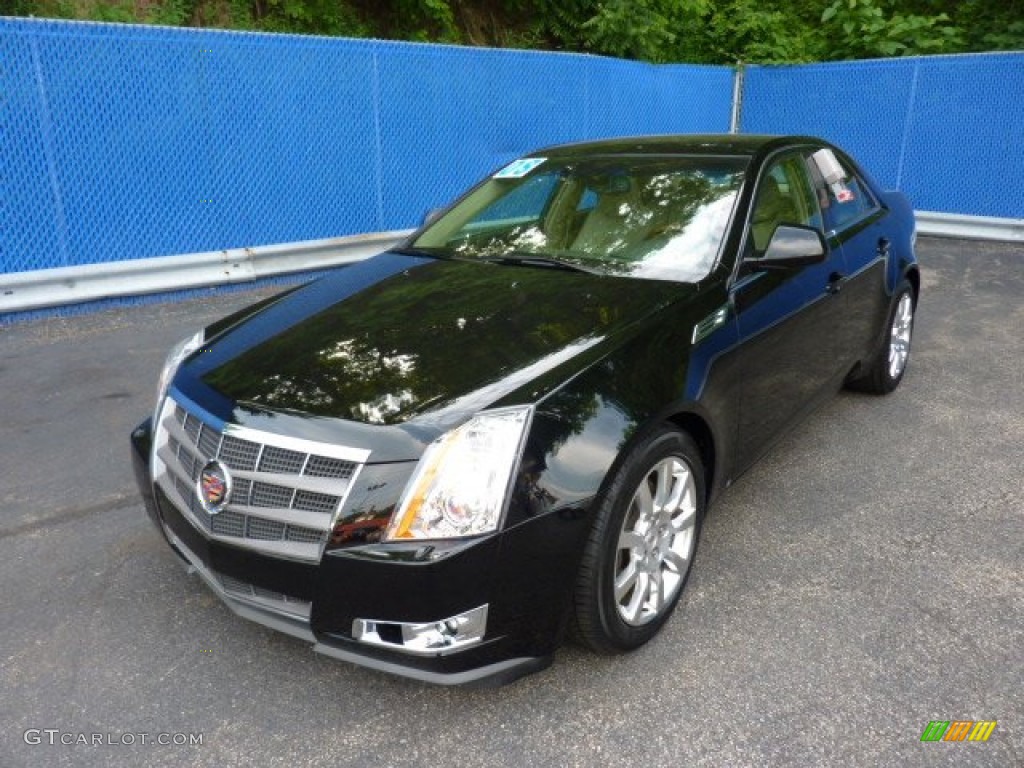 Black Raven 2008 Cadillac CTS 4 AWD Sedan Exterior Photo #49955663