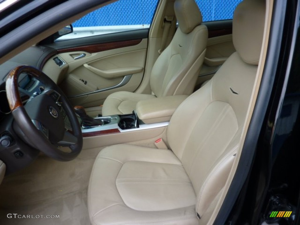 Cashmere/Cocoa Interior 2008 Cadillac CTS 4 AWD Sedan Photo #49955693