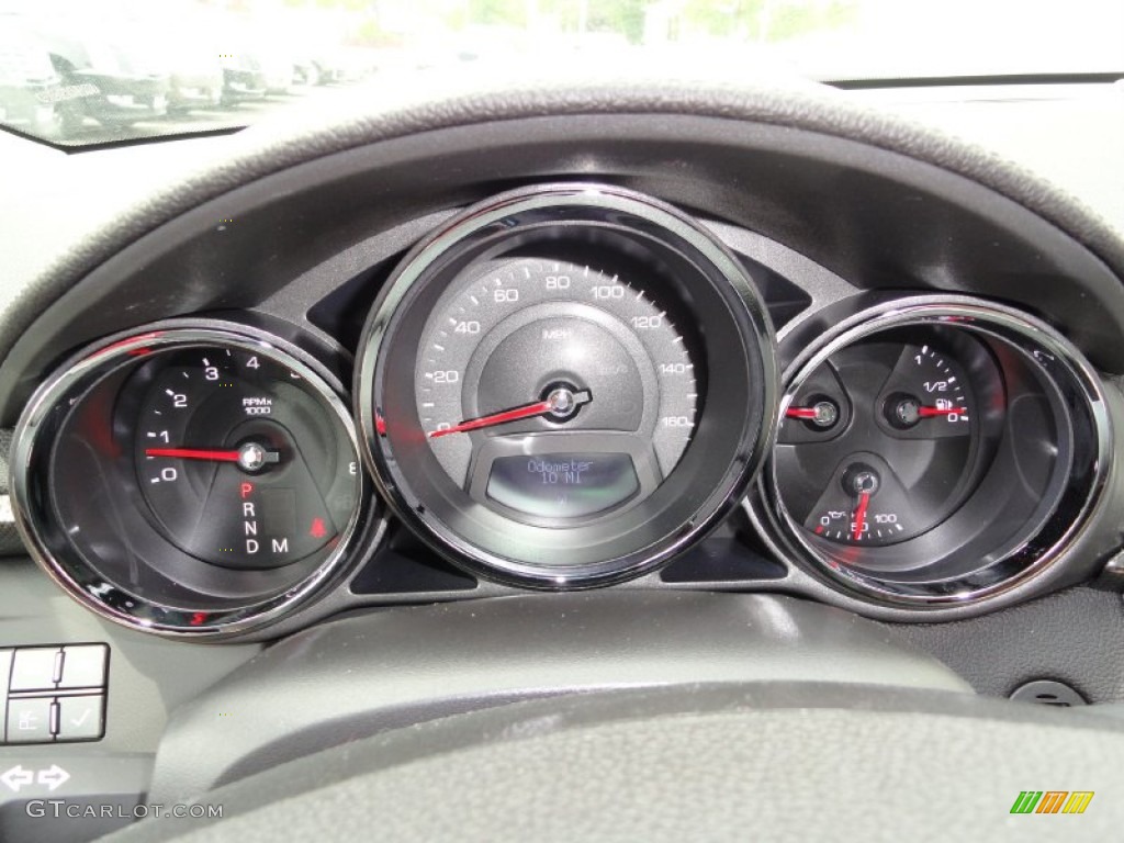 2011 Cadillac CTS 4 3.0 AWD Sedan Gauges Photo #49956644