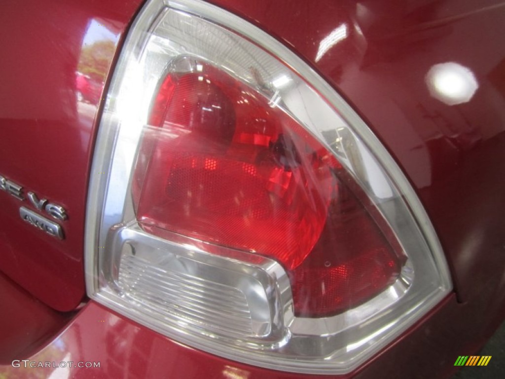 2008 Fusion SE V6 AWD - Redfire Metallic / Medium Light Stone photo #14