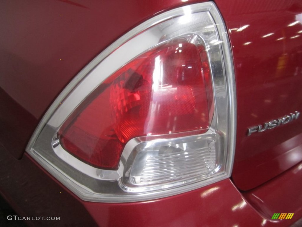 2008 Fusion SE V6 AWD - Redfire Metallic / Medium Light Stone photo #15