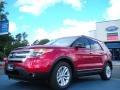 2011 Red Candy Metallic Ford Explorer XLT  photo #1