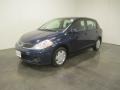 Blue Onyx 2009 Nissan Versa 1.8 S Hatchback