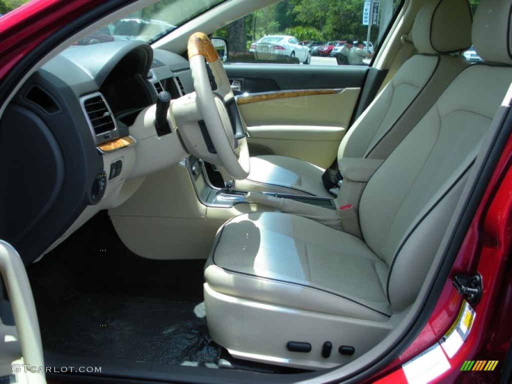 Light Camel Interior 2011 Lincoln MKZ Hybrid Photo #49959347