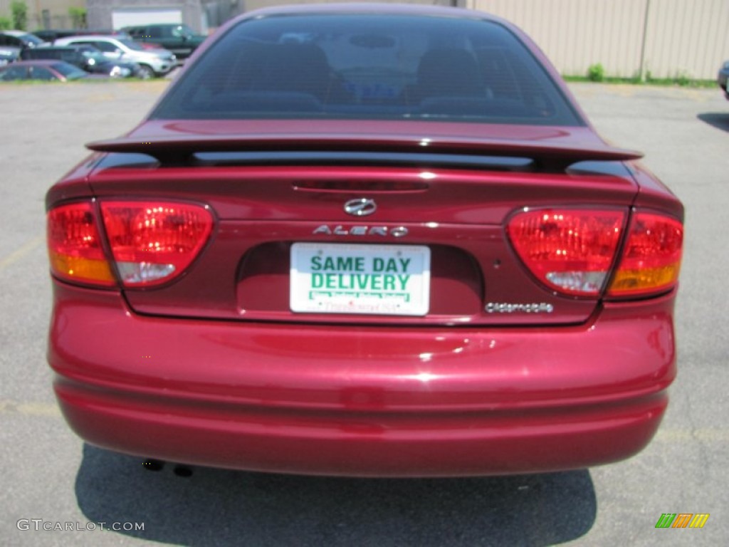 2004 Alero GL1 Sedan - Sport Red / Neutral photo #9