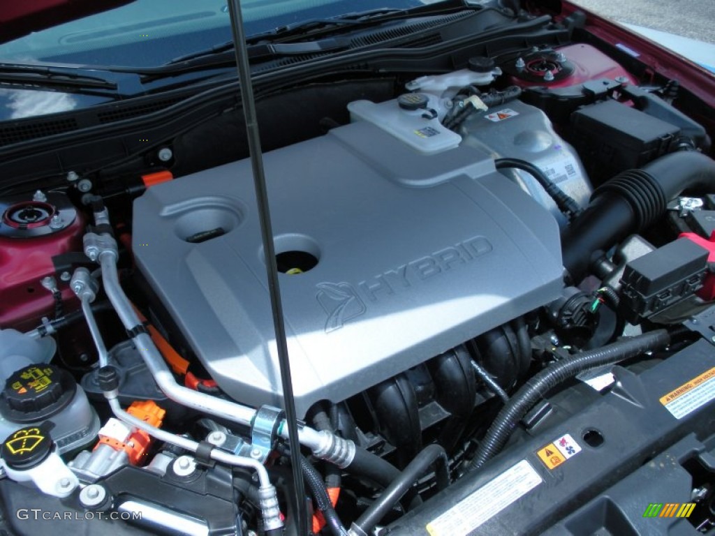2011 Lincoln MKZ Hybrid 2.5 Liter Atkinson-Cycle DOHC 16-Valve iVCT 4 Cylinder Gasoline/Electric Hybrid Engine Photo #49959446