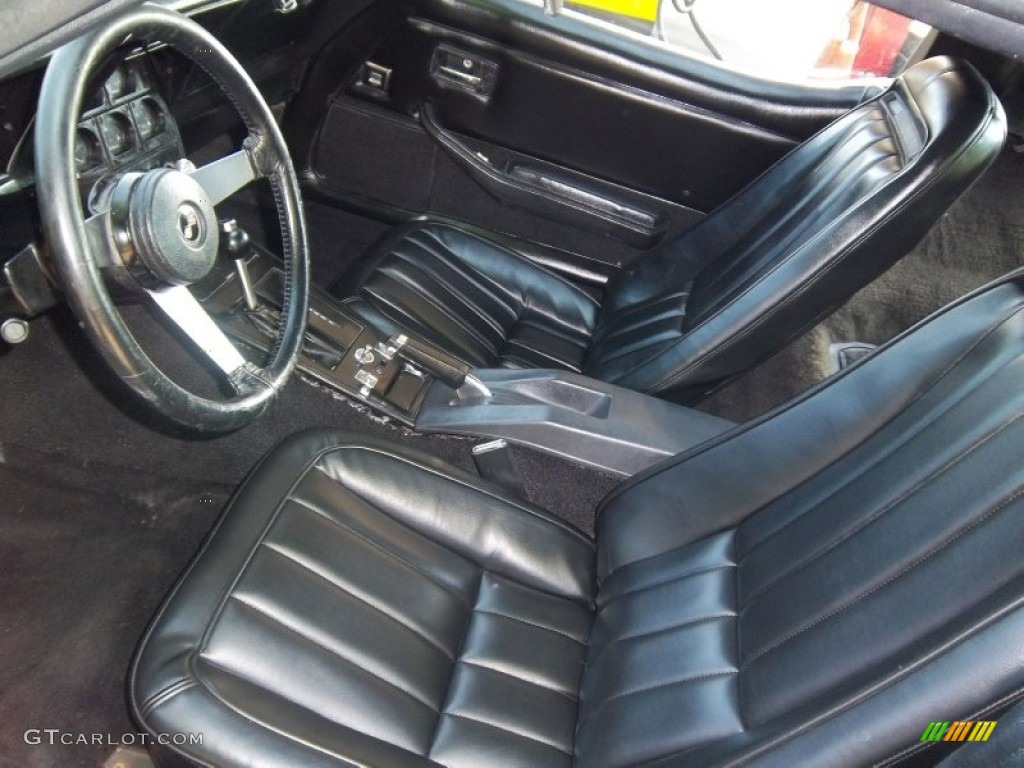 Black Interior 1979 Chevrolet Corvette Coupe Photo 49959827