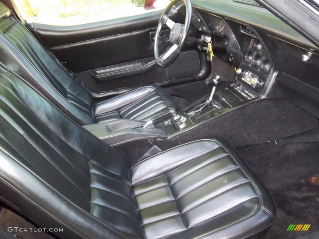 Black Interior 1979 Chevrolet Corvette Coupe Photo #49959953