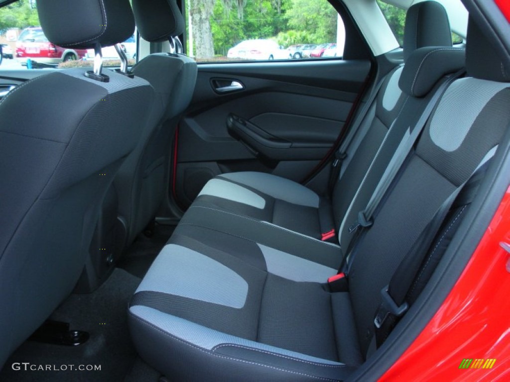 Two-Tone Sport Interior 2012 Ford Focus SE Sport Sedan Photo #49960682