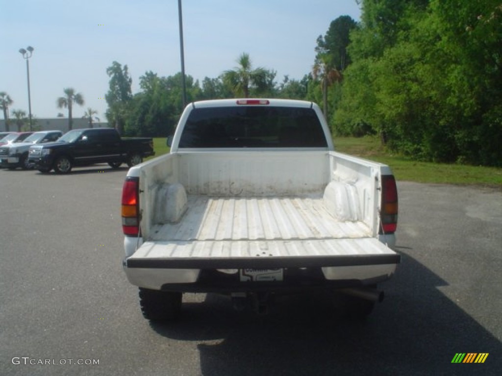 2007 Sierra 2500HD Classic SLE Extended Cab 4x4 - Summit White / Dark Charcoal photo #6