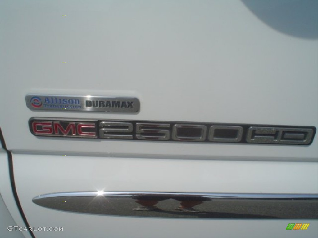 2007 Sierra 2500HD Classic SLE Extended Cab 4x4 - Summit White / Dark Charcoal photo #8