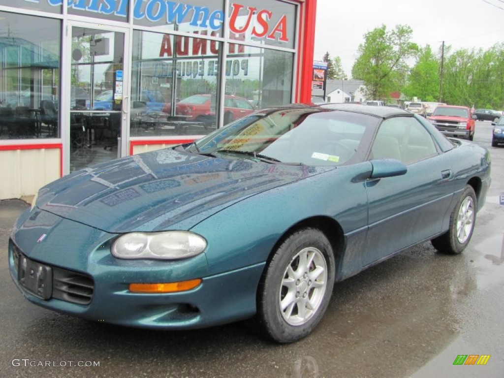 2001 Camaro Coupe - Dark Green Metallic / Neutral photo #1