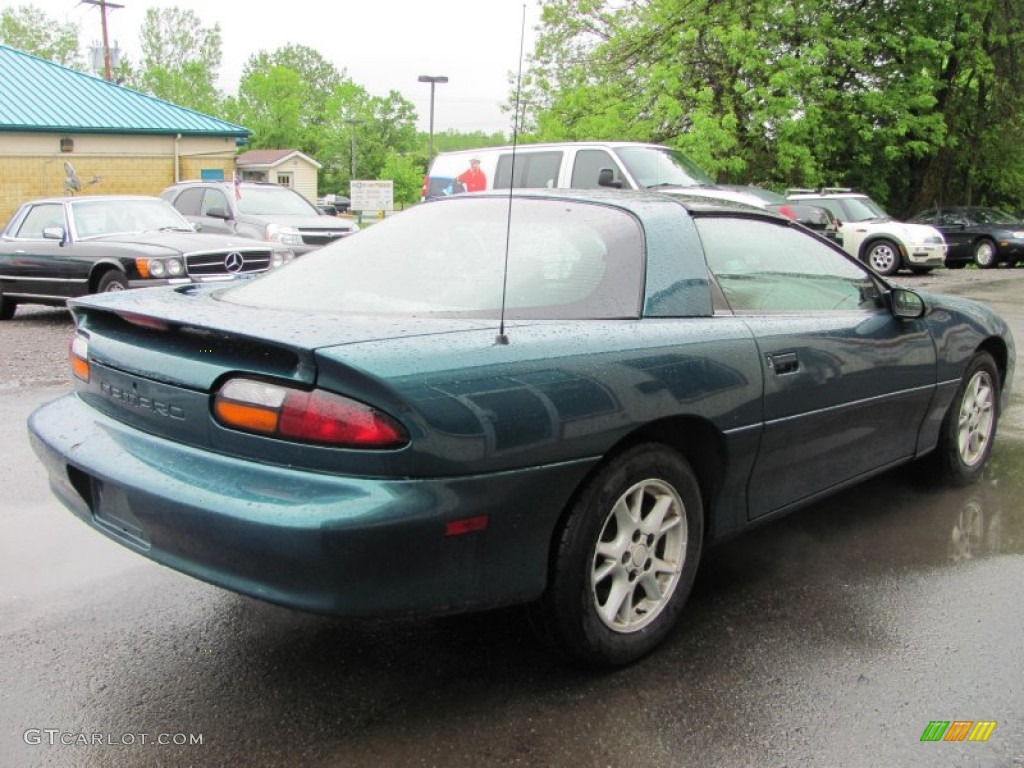 2001 Camaro Coupe - Dark Green Metallic / Neutral photo #2