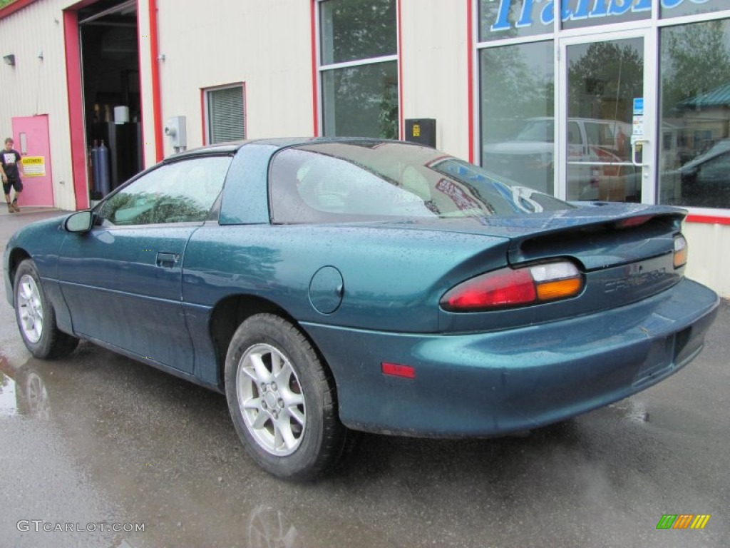 2001 Camaro Coupe - Dark Green Metallic / Neutral photo #13