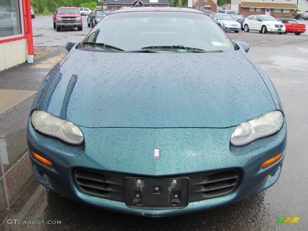 2001 Camaro Coupe - Dark Green Metallic / Neutral photo #14