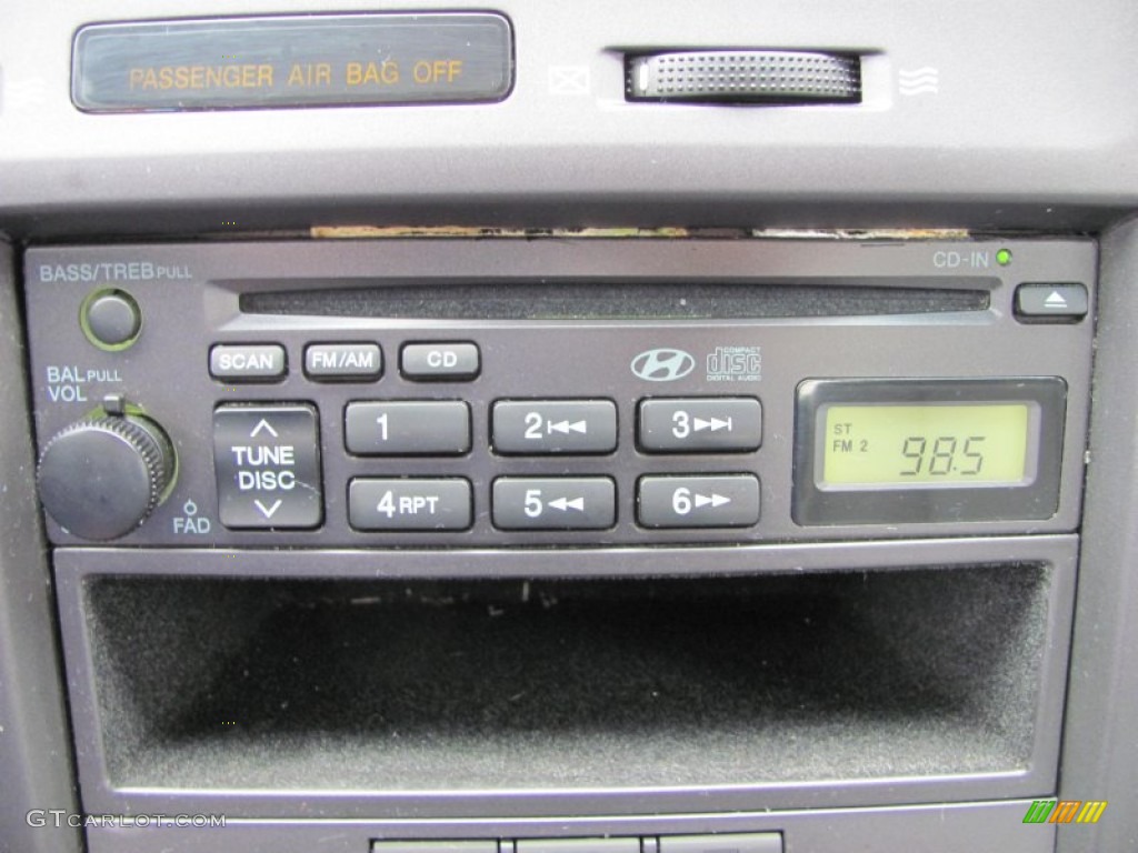 2006 Elantra GLS Hatchback - Tidal Wave Blue / Gray photo #7