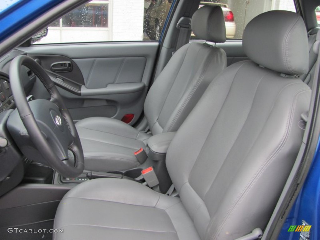 Gray Interior 2006 Hyundai Elantra GLS Hatchback Photo #49963073