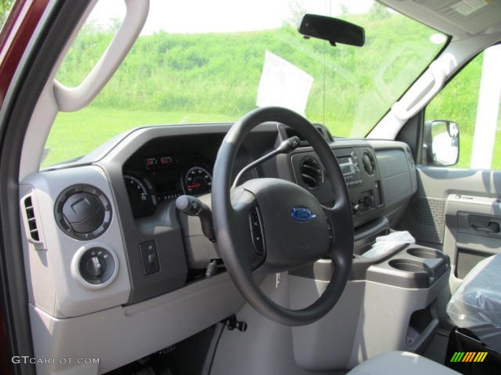 Medium Flint Interior 2011 Ford E Series Van E250 Commercial Photo #49963328