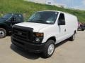 Oxford White 2011 Ford E Series Van E150 XL Cargo Exterior