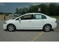 Taffeta White - Civic LX Sedan Photo No. 4