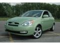 Apple Green 2009 Hyundai Accent SE 3 Door Exterior