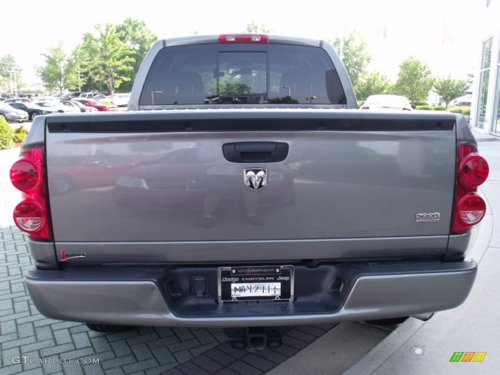 2007 Ram 1500 Sport Quad Cab - Mineral Gray Metallic / Medium Slate Gray photo #4