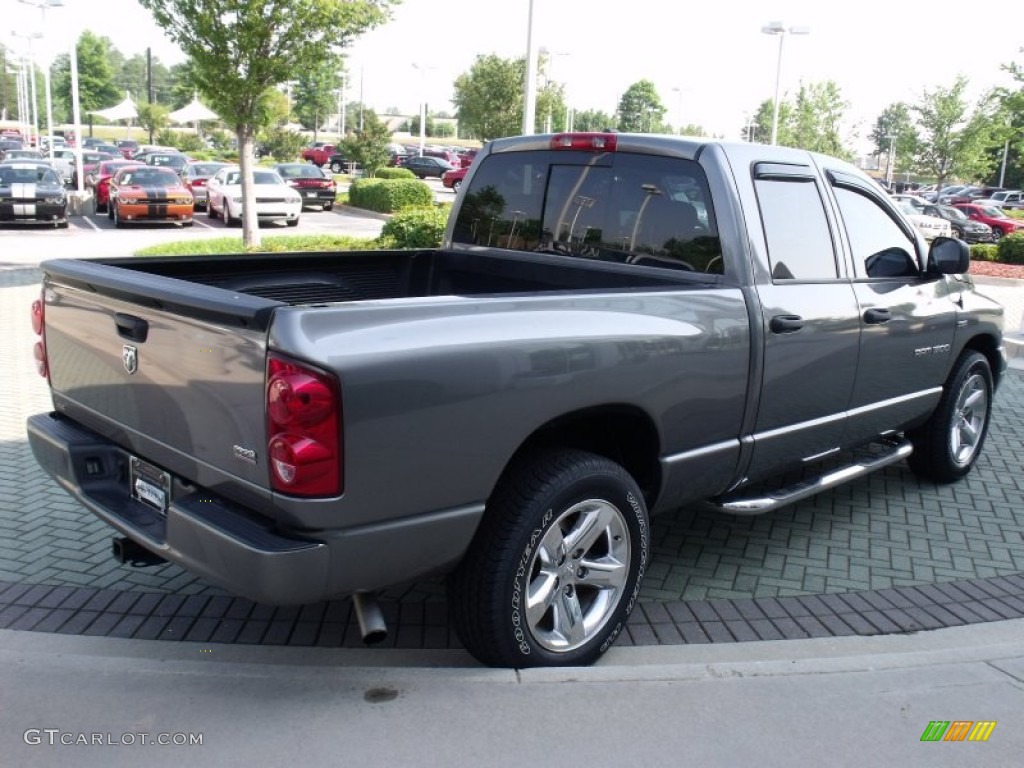 2007 Ram 1500 Sport Quad Cab - Mineral Gray Metallic / Medium Slate Gray photo #5